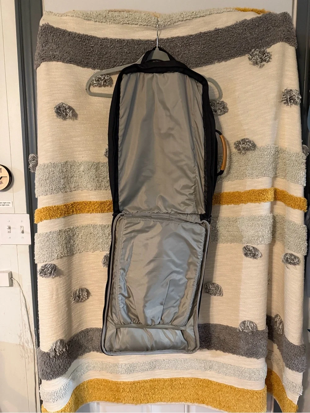 United by Blue - Black Travel Duffel Backpack with Tan Accents